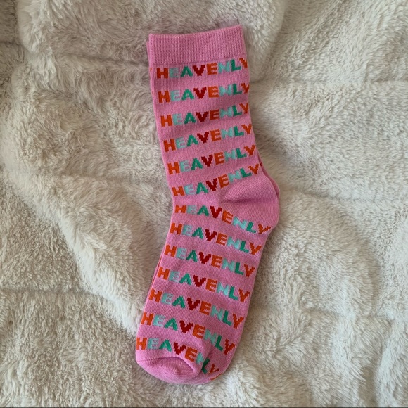 Brand New Hayley Elsaesser Socks - HEAVENLY Pink - Picture 2 of 3